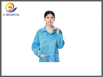 Vêtements de protection d'Esd de SMT produits statiques résistants à la chaleur de Cleanroom d'anti/costume